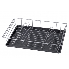 Metaltex Geschirrspülkorb mit Abropfschale Draht 48x30cm Metaltex Geschirrspülkorb mit Abropfschale Draht 48x30cm