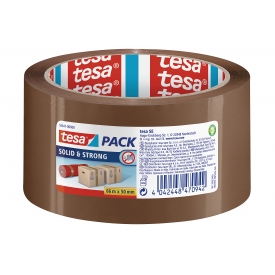 Tesa Packband Solid&Strong 66mx50mm braun Tesa Packband Solid&Strong 66mx50mm braun