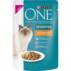 Purina Katzenfutter ONE Sensitive Huhn & Karotten Purina Katzenfutter ONE Sensitive Huhn & Karotten