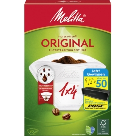 Melitta Filtertüten weiss 1x4 Melitta Filtertüten weiss 1x4