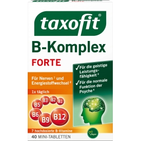 taxofit Vitamin B-Komplex Tabletten taxofit Vitamin B-Komplex Tabletten