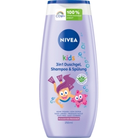 Nivea Kids Kinder Duschgel & Shampoo & Spülung 3in1 Beerenduft