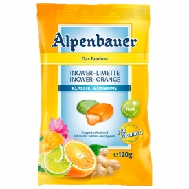 Alpenbauer Klassik Ingwer Orange - Ingwer Limette Bonbons Alpenbauer Klassik Ingwer Orange - Ingwer Limette Bonbons