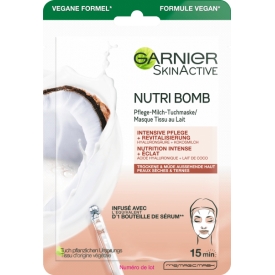 Garnier SkinActive Tuchmaske Nutri Bomb Kokosmilch Garnier SkinActive Tuchmaske Nutri Bomb Kokosmilch