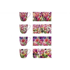 Wellco Kaffeebecher bauchig Tulpe sortiert 32,0cl Wellco Kaffeebecher bauchig Tulpe sortiert 32,0cl