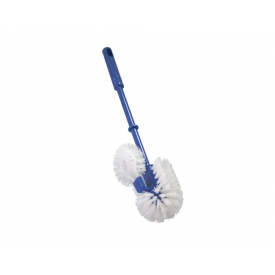 Rival WC-Bürste weiß mit Randreinigerbürste