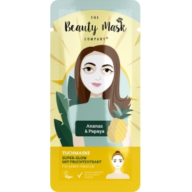 The Beauty Mask Company Tuchmaske Super-Glow mit Fruchtextrakt The Beauty Mask Company Tuchmaske Super-Glow mit Fruchtextrakt