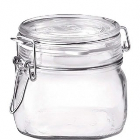 Westmark Drahtbügelglas quadratisch 500ml Westmark Drahtbügelglas quadratisch 500ml