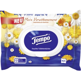 Tempo Feuchtes Toilettenpapier Calendula & Kamille Tempo Feuchtes Toilettenpapier Calendula & Kamille