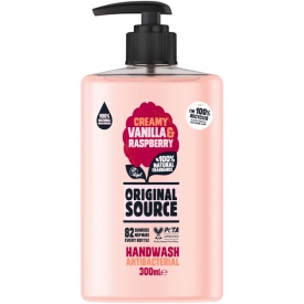 Original Source Creamy Vanilla & Raspberry Hand Wash Original Source Creamy Vanilla & Raspberry Hand Wash