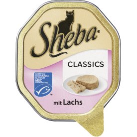 Sheba Katzenfutter Classics mit Lachs Sheba Katzenfutter Classics mit Lachs