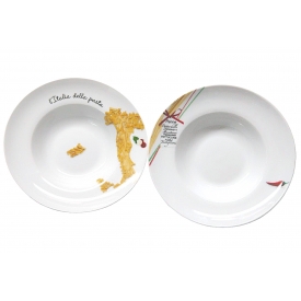 Retsch Pastateller Penne Porzellan sortierte Dekore Ø27cm weiß Retsch Pastateller Penne Porzellan sortierte Dekore Ø27cm weiß