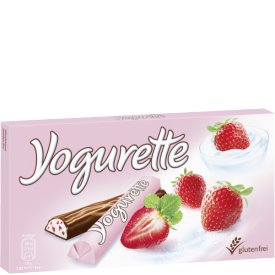 Ferrero Yogurette Erdbeer-Schokolade Ferrero Yogurette Erdbeer-Schokolade