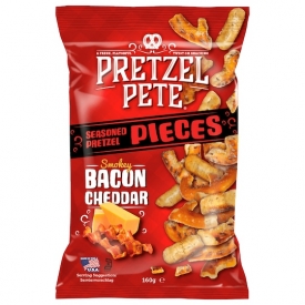 Pretzel Pete Pretzel Pieces Smokey Bacon Cheddar Pretzel Pete Pretzel Pieces Smokey Bacon Cheddar