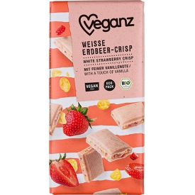 veganz Weiße Rice Choco Erdbeere veganz Weiße Rice Choco Erdbeere
