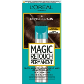 LOreal Paris Magic Retouch Permanent Ansatz 4 dunkelbraun LOreal Paris Magic Retouch Permanent Ansatz 4 dunkelbraun