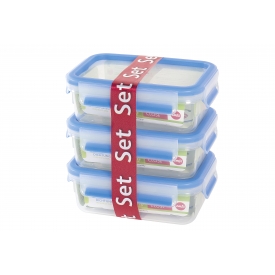 Emsa Frischhaltedose Clip&Close 2.0 0,55 l 3er Set