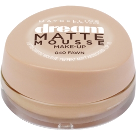 Maybelline New York Primer Dream Matte Mousse, LSF 18, 40 Fawn Maybelline New York Primer Dream Matte Mousse, LSF 18, 40 Fawn