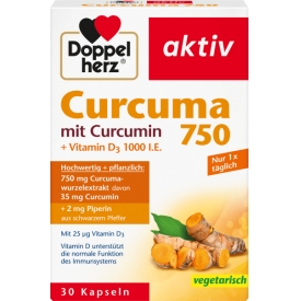 Doppelherz Doppelherz Curcuma 750 Kapseln