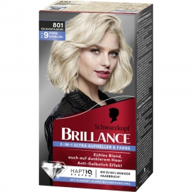 BRILLANCE Haarfarbe kühles Kristallblond BRILLANCE Haarfarbe kühles Kristallblond
