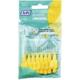 TePe Interdental Bürste Gelb Gr 4 TePe Interdental Bürste Gelb Gr 4