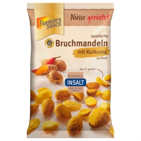 Bruchmandeln InSalt mit Kurkuma Bruchmandeln InSalt mit Kurkuma