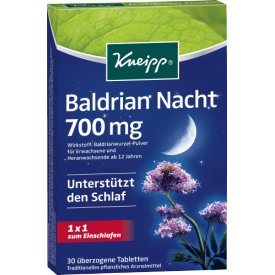 Kneipp Baldrian Nacht 700mg Tabletten Kneipp Baldrian Nacht 700mg Tabletten