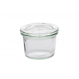 Weck Rundrandglas Mini-Sturz 80 ml mit Deckel 60mm