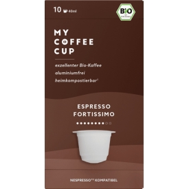 My-CoffeeCup Kaffeekapseln, Espresso, kompostierbar My-CoffeeCup Kaffeekapseln, Espresso, kompostierbar