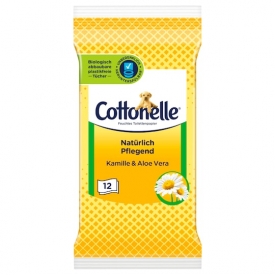 Cottonelle Natürlich pflegend feuchte Toilettentücher Reisegröße Cottonelle Natürlich pflegend feuchte Toilettentücher Reisegröße
