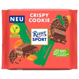 Ritter Sport Sport Crispy Cookie Vegan Ritter Sport Sport Crispy Cookie Vegan