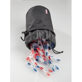 Leifheit Wäscheklammerbeutel m.Karabinerhaken u.Zugkordel Leifheit Wäscheklammerbeutel m.Karabinerhaken u.Zugkordel