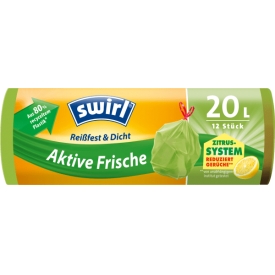 Swirl Müllbeutel Aktive Frische 20l Swirl Müllbeutel Aktive Frische 20l