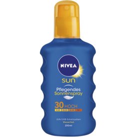 Nivea Sun Pflegendes Sonnenspray, Lichtschutzfaktor 30 Nivea Sun Pflegendes Sonnenspray, Lichtschutzfaktor 30