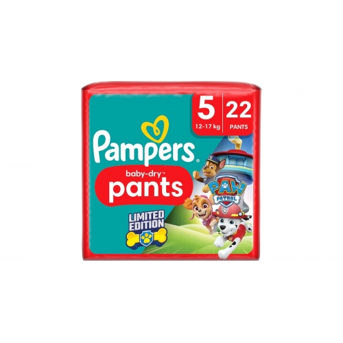 Pampers Baby Dry Pants Paw Patrol Gr. 5 (12-17 kg) Pampers Baby Dry Pants Paw Patrol Gr. 5 (12-17 kg)