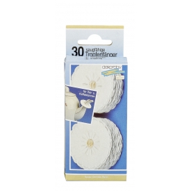 Tropfenfänger Ø5cm weiß 30Stück Packung Tropfenfänger Ø5cm weiß 30Stück Packung