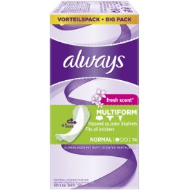 Always Damenbinden Slipeinlagen Allday Flexistyle Always Damenbinden Slipeinlagen Allday Flexistyle