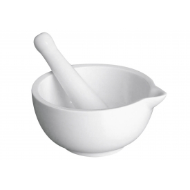 Retsch Mörser-Set Snack 14,5cm 2tlg. weiß Retsch Mörser-Set Snack 14,5cm 2tlg. weiß