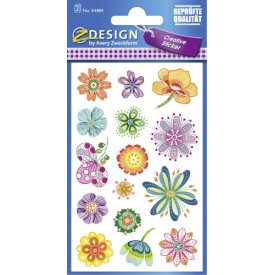 Avery Zweckform Sticker 54484 Fantasie 2 Bogen Avery Zweckform Sticker 54484 Fantasie 2 Bogen