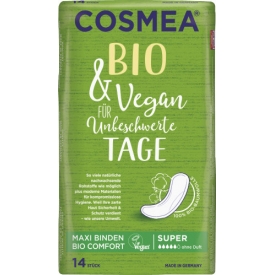 Cosmea Maxi Binden Bio Comfort super XXL-Vorteilspack