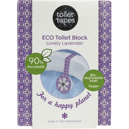 toilet tapes ECO WC-Stein Toilet Block Lovely Lavender toilet tapes ECO WC-Stein Toilet Block Lovely Lavender