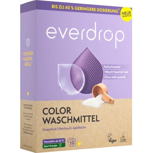everdrop Colorwaschmittel Pulver