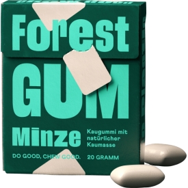 Forest GUM Kaugummi, Minze, zuckerfrei Forest GUM Kaugummi, Minze, zuckerfrei