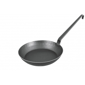 Turk Bratpfanne schmiedeeisern mit Hakenstiel Ø24cm schwarz