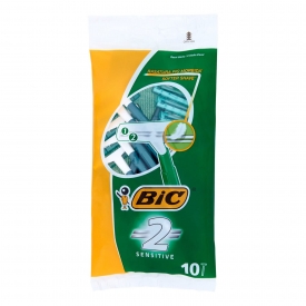 BIC 2 Klingen Sensitive Einwegrasierer 10 stk BIC 2 Klingen Sensitive Einwegrasierer 10 stk