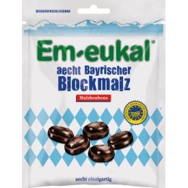 Em-eukal Em-eukal Bonbon, aecht Bayrischer Blockmalz Em-eukal Em-eukal Bonbon, aecht Bayrischer Blockmalz