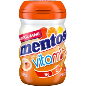 Mentos ohne Zucker - Vitamine in Citrus-Geschmack Mentos ohne Zucker - Vitamine in Citrus-Geschmack