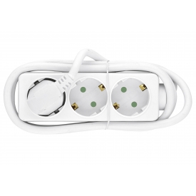 Heitech Tischsteckdose ohne Schalter 3fach weiß Heitech Tischsteckdose ohne Schalter 3fach weiß