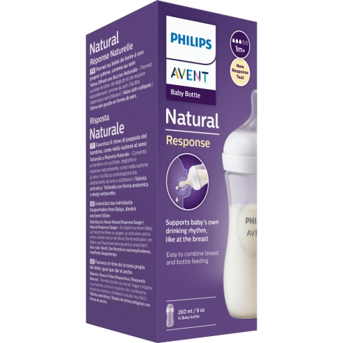 Philips Avent Babyflasche Natural Response 260ml Philips Avent Babyflasche Natural Response 260ml