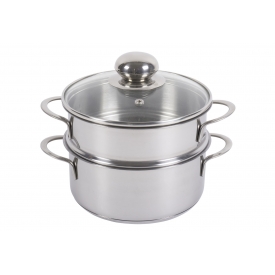 Karl Krüger Biodünster Kartoffeldämpfer 2,1 l Ø16cm Edelstahl